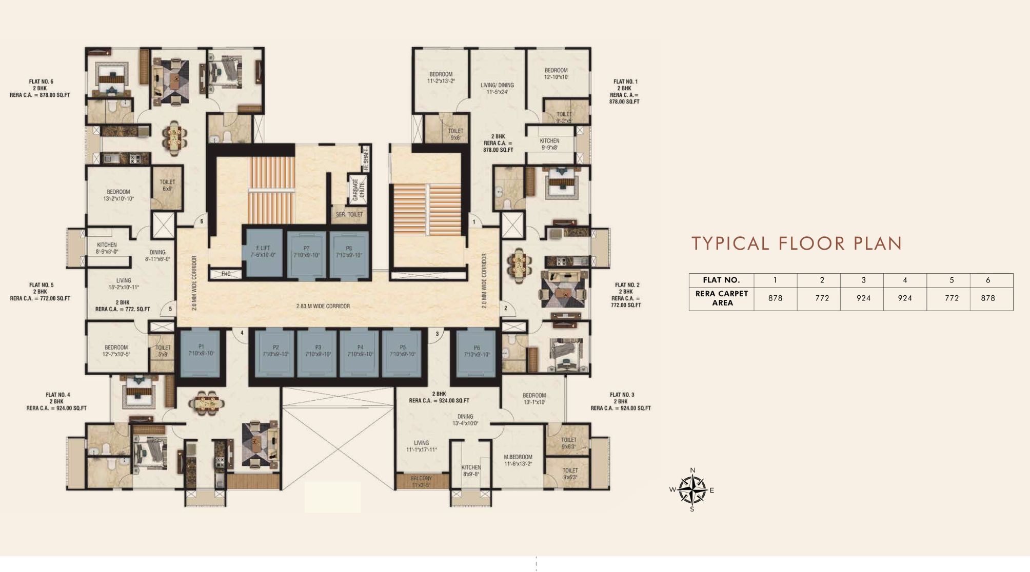La Mer-Residence-Typical-Floor-Plan